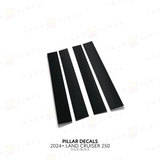 2024+ Land Cruiser 250 Door Pillar Decals