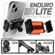 20LITE Phone Holder | Slim Track Base | 5" DuraLock Arm - Xtrusion Overland