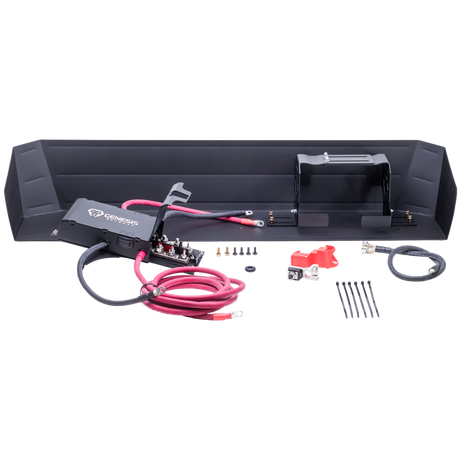 2021+ Diesel Gladiator Dual Battery System - Under Hood