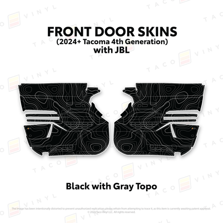 2024+ Tacoma Door Skins