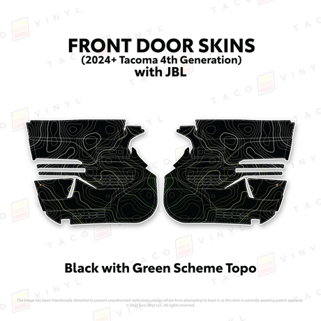 2024+ Tacoma Door Skins