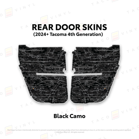 2024+ Tacoma Door Skins