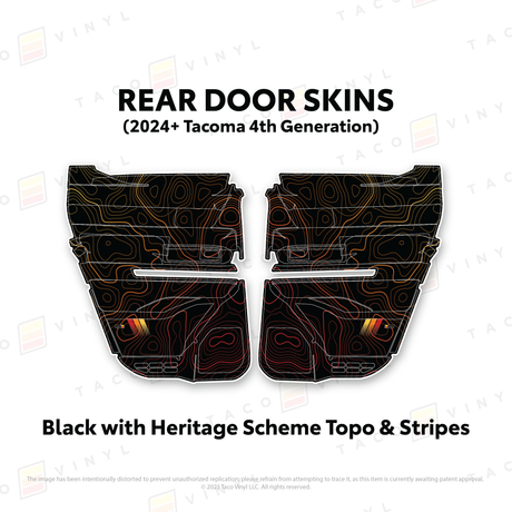 2024+ Tacoma Door Skins