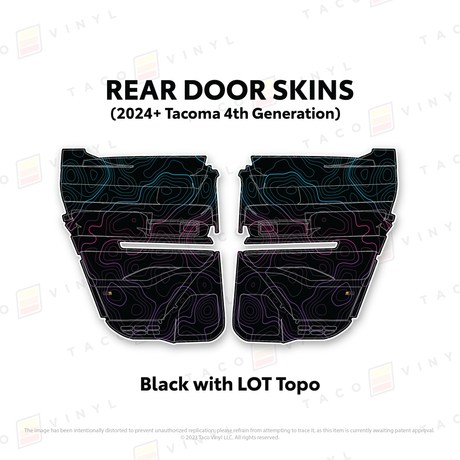 2024+ Tacoma Door Skins