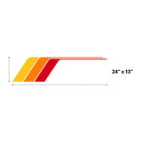 Universal Retro Side Stripes