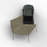 270 DEGREE AWNING, COMPACT, DRIVER SIDE, C-CHANNEL ALUMINUM, OLIVE, BY TUFF STUFF OVERLAND - Xtrusion Overland