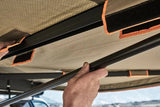 270 DEGREE AWNING, COMPACT, DRIVER SIDE, C-CHANNEL ALUMINUM, OLIVE, BY TUFF STUFF OVERLAND - Xtrusion Overland