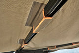 270 DEGREE AWNING, COMPACT, DRIVER SIDE, C-CHANNEL ALUMINUM, OLIVE, BY TUFF STUFF OVERLAND - Xtrusion Overland