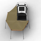 270 DEGREE AWNING, XL, DRIVER SIDE, C-CHANNEL ALUMINUM, OLIVE, BY TUFF STUFF OVERLAND - Xtrusion Overland