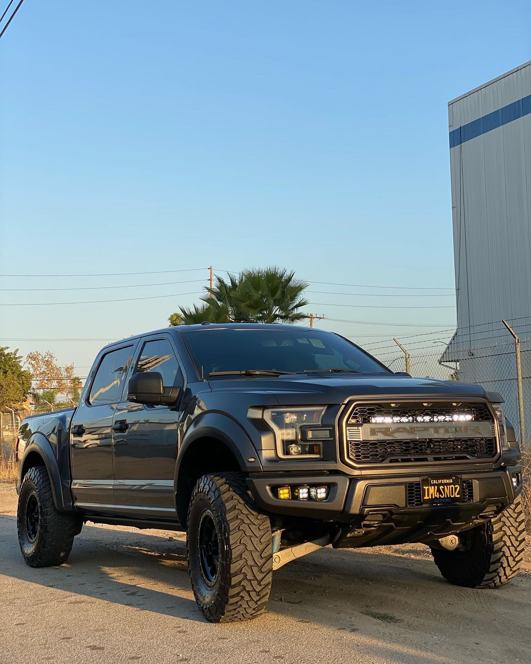 2017-2020 Ford Raptor Triple Pod Fog Light Mount