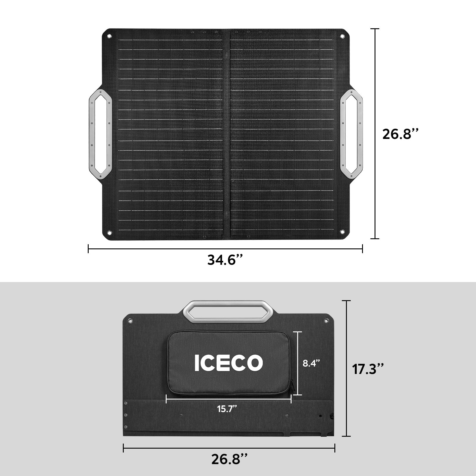 80W Foldable Solar Panel | ICECO-accessories-www.icecofreezer.com
