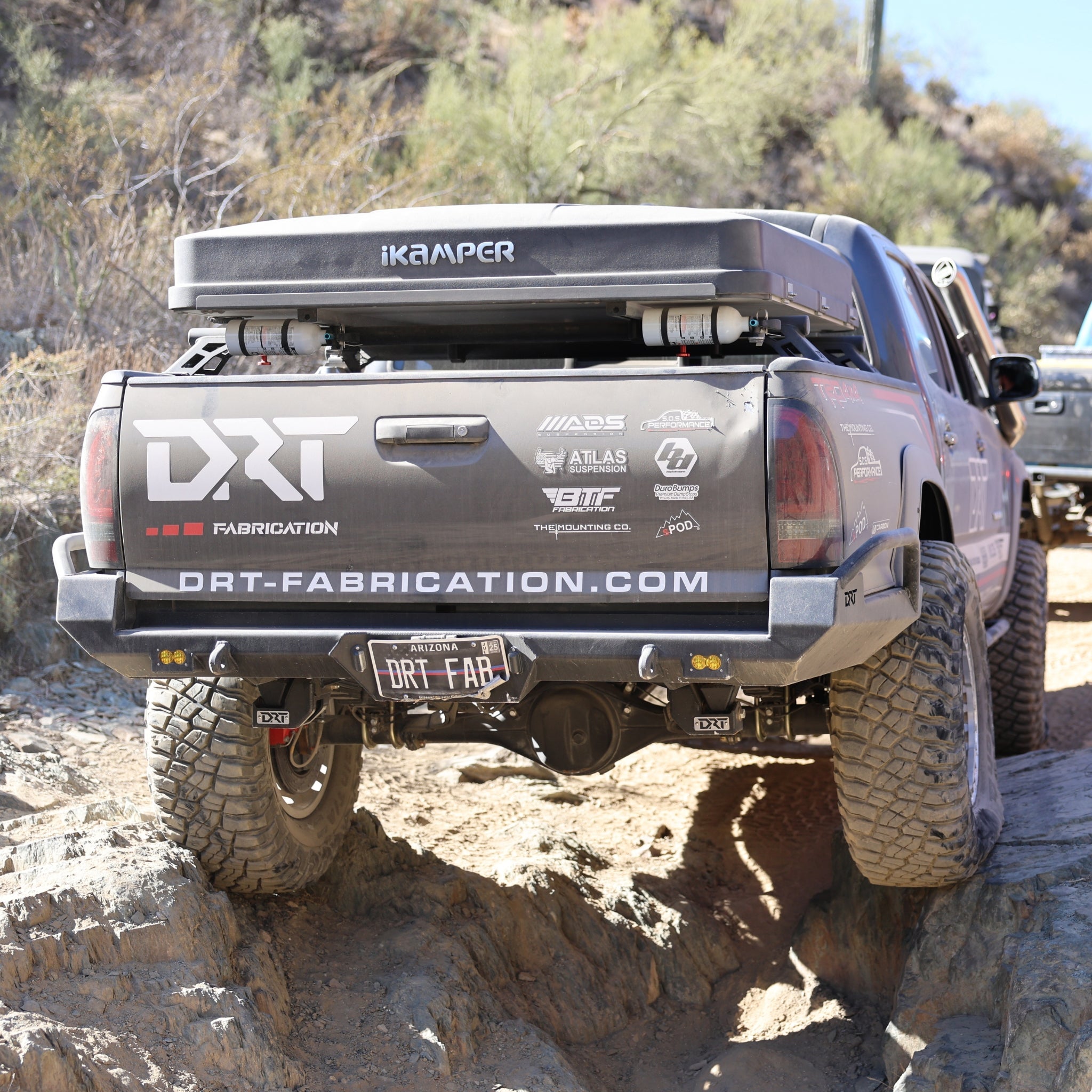 Toyota Tacoma High Clearance Rear Bumper / 2nd Gen / 2005-2015