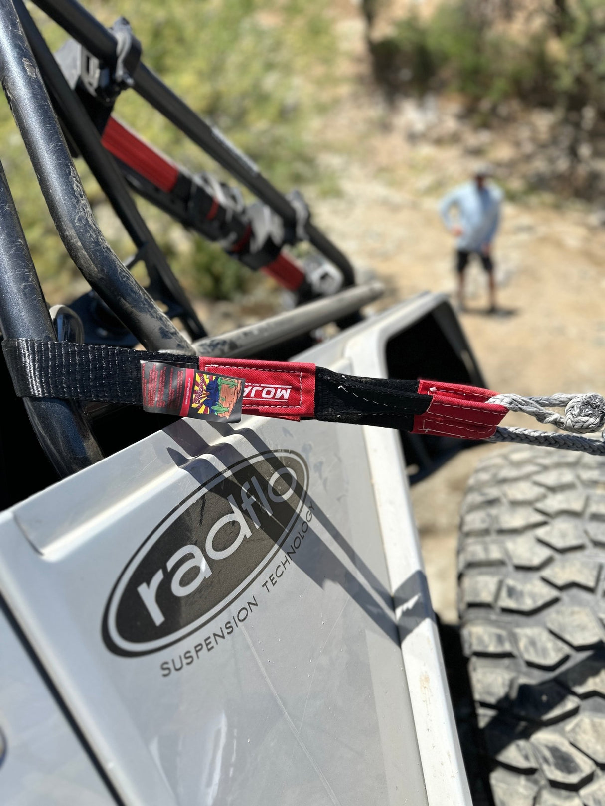 2''x4' Short Strap / Winch Strap (Lifetime Warranty) - Xtrusion Overland