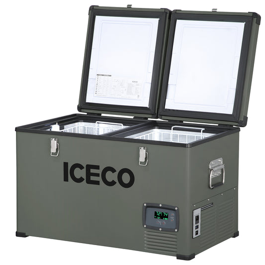 VL65 Dual Zone Metal Freezer with Cover | ICECO | 65LT