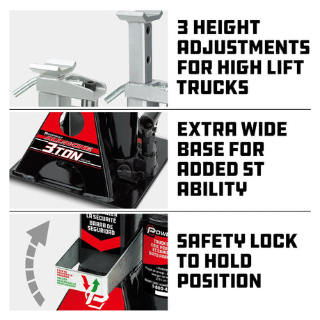 3 Ton All-in-One Jackstand/Bottle Jack - Xtrusion Overland