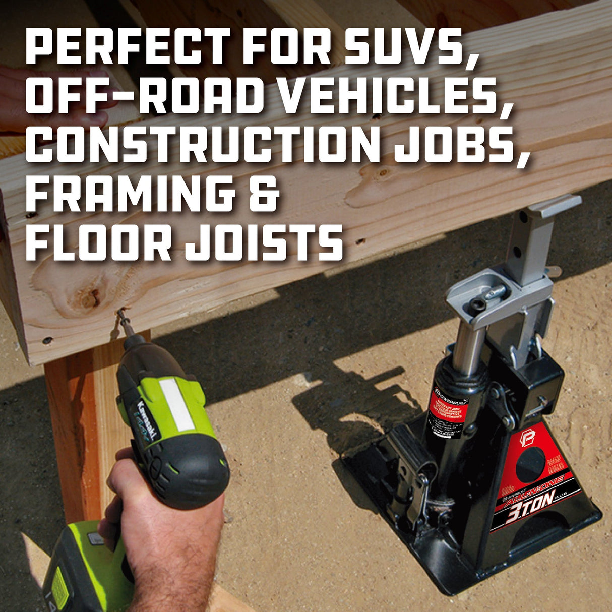 3 Ton All-in-One Jackstand/Bottle Jack - Xtrusion Overland