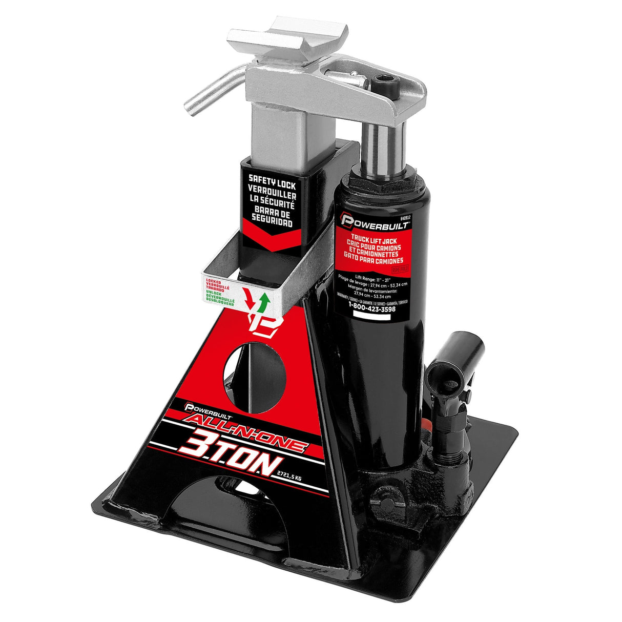3 Ton All-in-One Jackstand/Bottle Jack - Xtrusion Overland