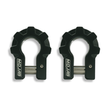 3/4'' Extreme duty Aluminum D-Shackle set (9T)-Ceramic coated (LIFETIME WARRANTY*)-Red,Orange and American flagShackles are scheduled for delivery during the week commencing July 6th - Xtrusion Overland