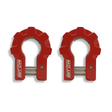 3/4'' Extreme duty Aluminum D-Shackle set (9T)-Ceramic coated (LIFETIME WARRANTY*)-Red,Orange and American flagShackles are scheduled for delivery during the week commencing July 6th - Xtrusion Overland