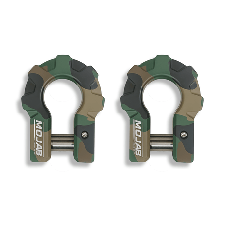 3/4'' Extreme duty Aluminum D-Shackle set (9T)-Ceramic coated (LIFETIME WARRANTY*)-Red,Orange and American flagShackles are scheduled for delivery during the week commencing July 6th - Xtrusion Overland