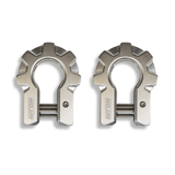 3/4'' Extreme duty Aluminum D-Shackle set (9T)-Ceramic coated (LIFETIME WARRANTY*)-Red,Orange and American flagShackles are scheduled for delivery during the week commencing July 6th - Xtrusion Overland