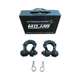3/4” Forged Steel D-shackle set (8T) (LIFE TIME WARRANTY*) - Xtrusion Overland