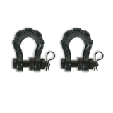 3/4” Forged Steel D-shackle set (8T) (LIFE TIME WARRANTY*) - Xtrusion Overland