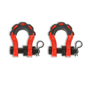 3/4” Forged Steel D-shackle set (8T) (LIFE TIME WARRANTY*) - Xtrusion Overland