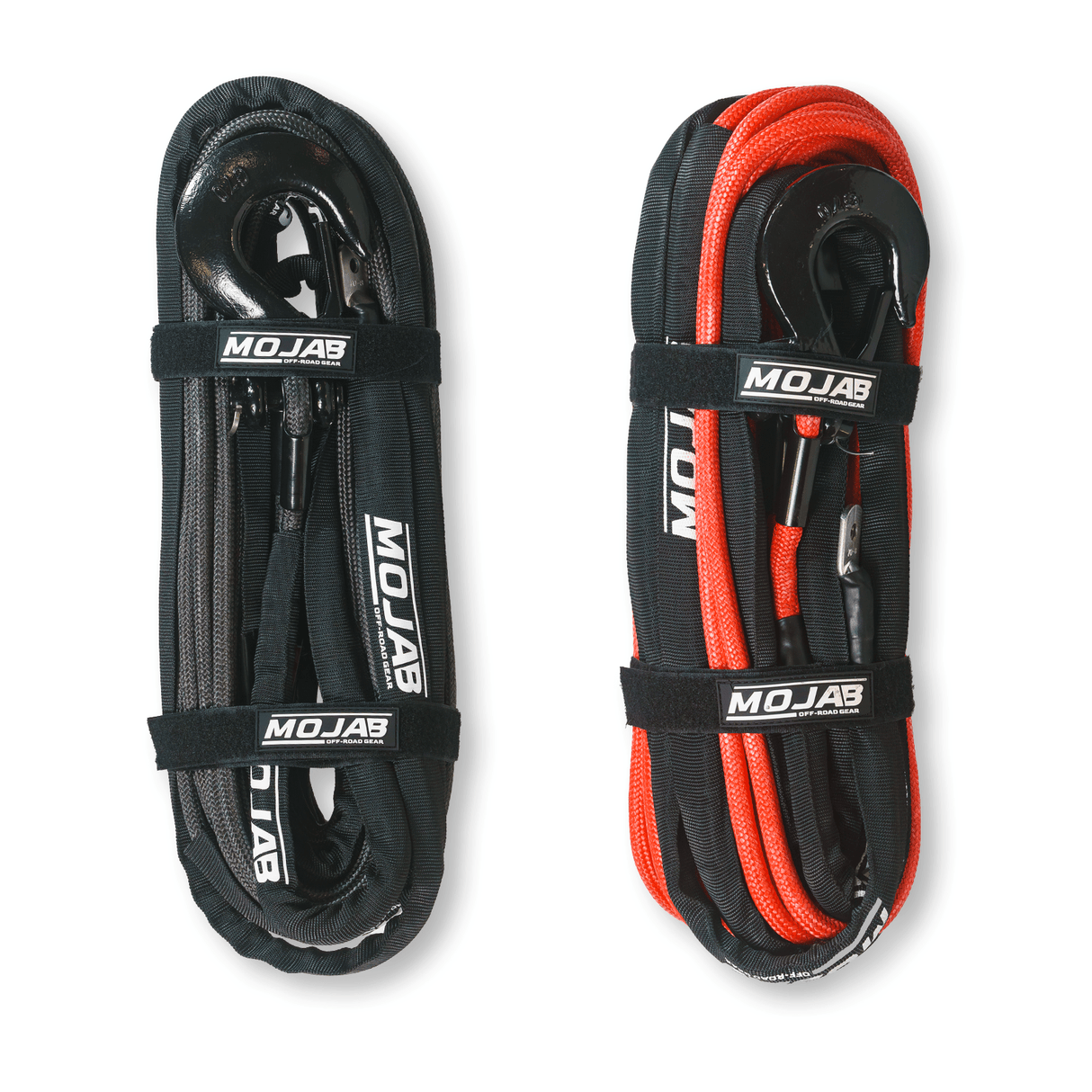 3/8'' x 85' Double Braided Winch Rope with Removeable forged winch hook - Xtrusion Overland