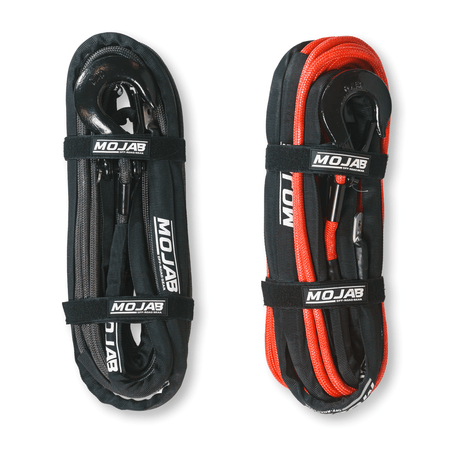 3/8'' x 85' Double Braided Winch Rope with Removeable forged winch hook - Xtrusion Overland