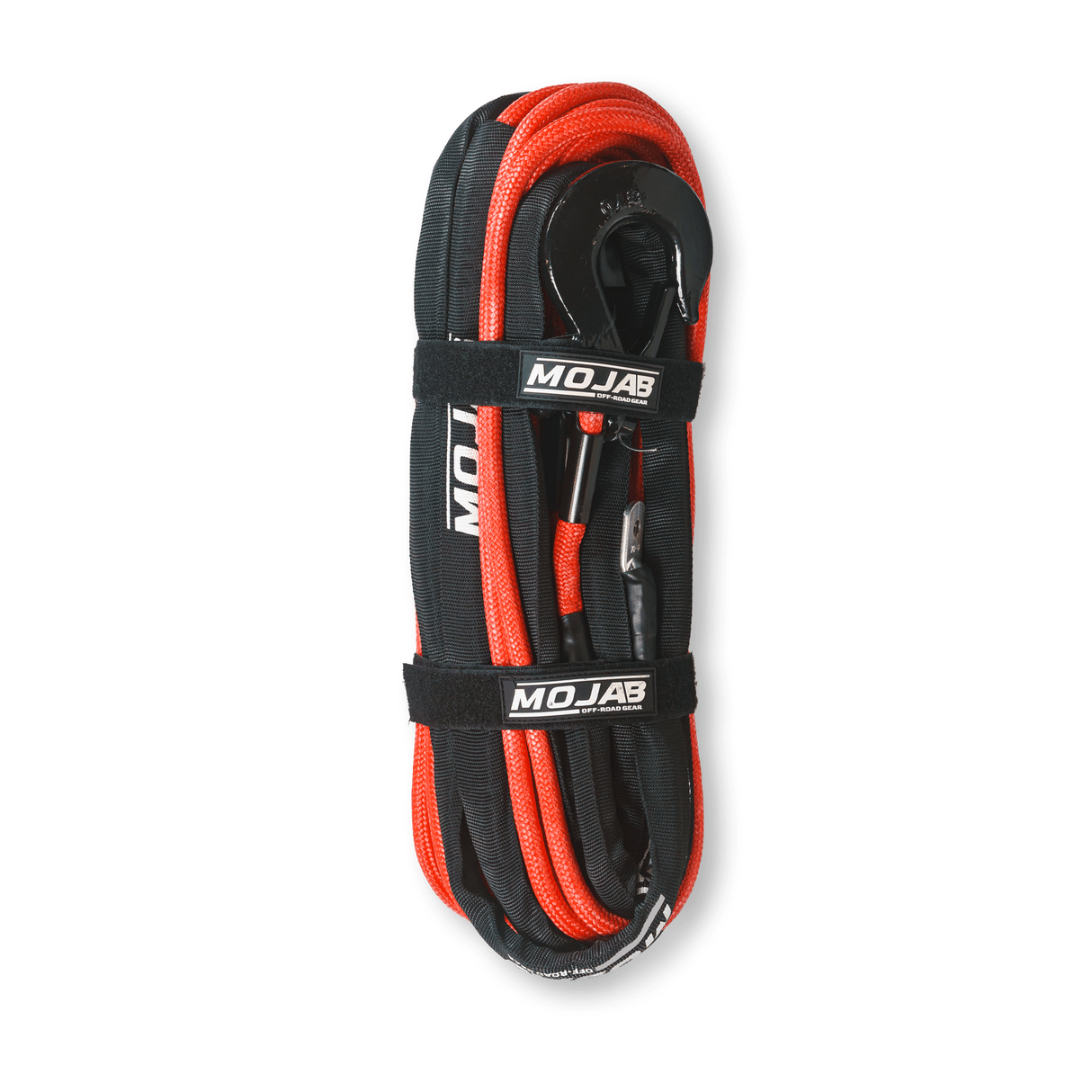 3/8'' x 85' Double Braided Winch Rope with Removeable forged winch hook - Xtrusion Overland
