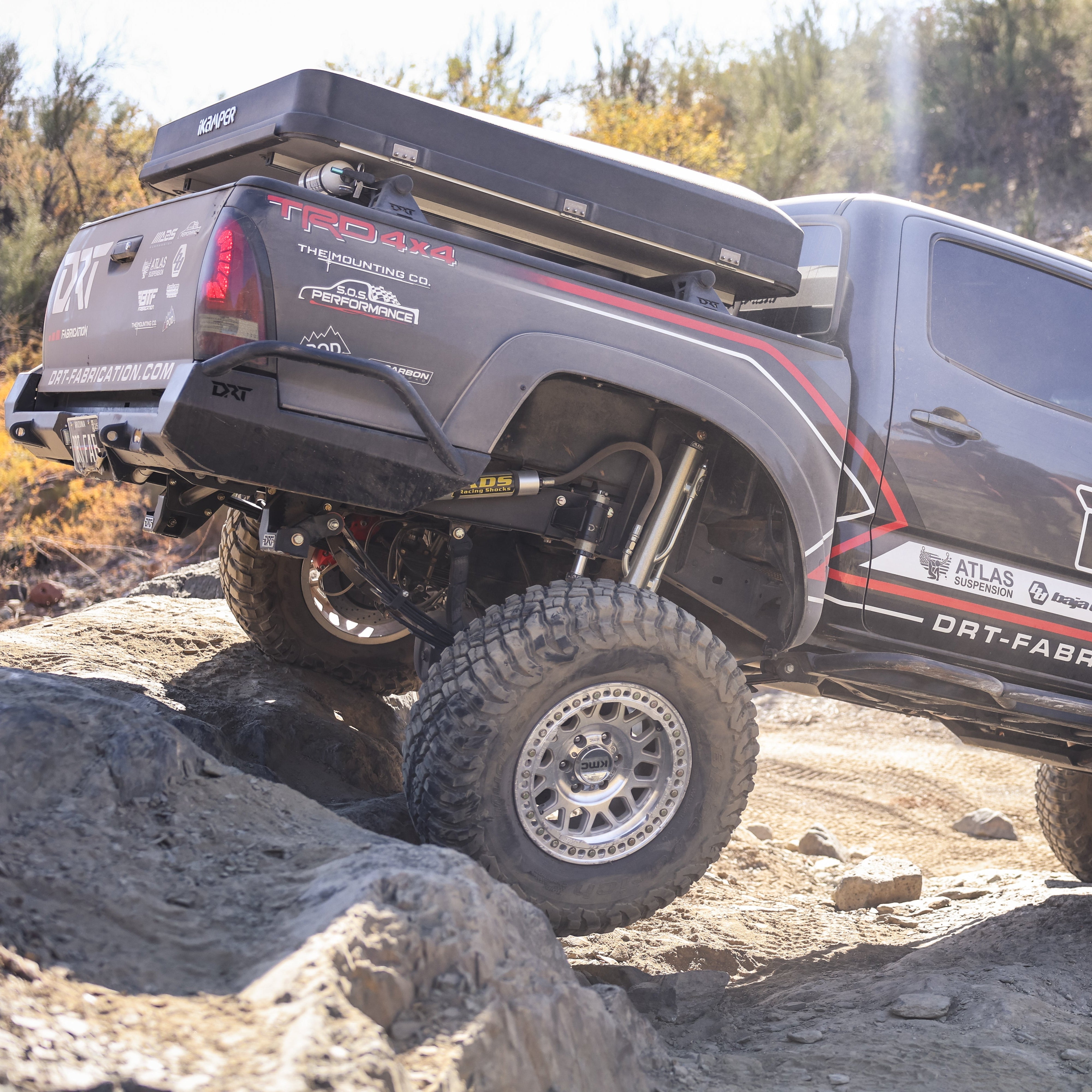 Shock Relocation / Toyota Tacoma / 2nd & 3rd Gen / 2005-2023