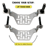 Overland Kitted Stealth Folding MAXTRAX® Roof Rack Mount
