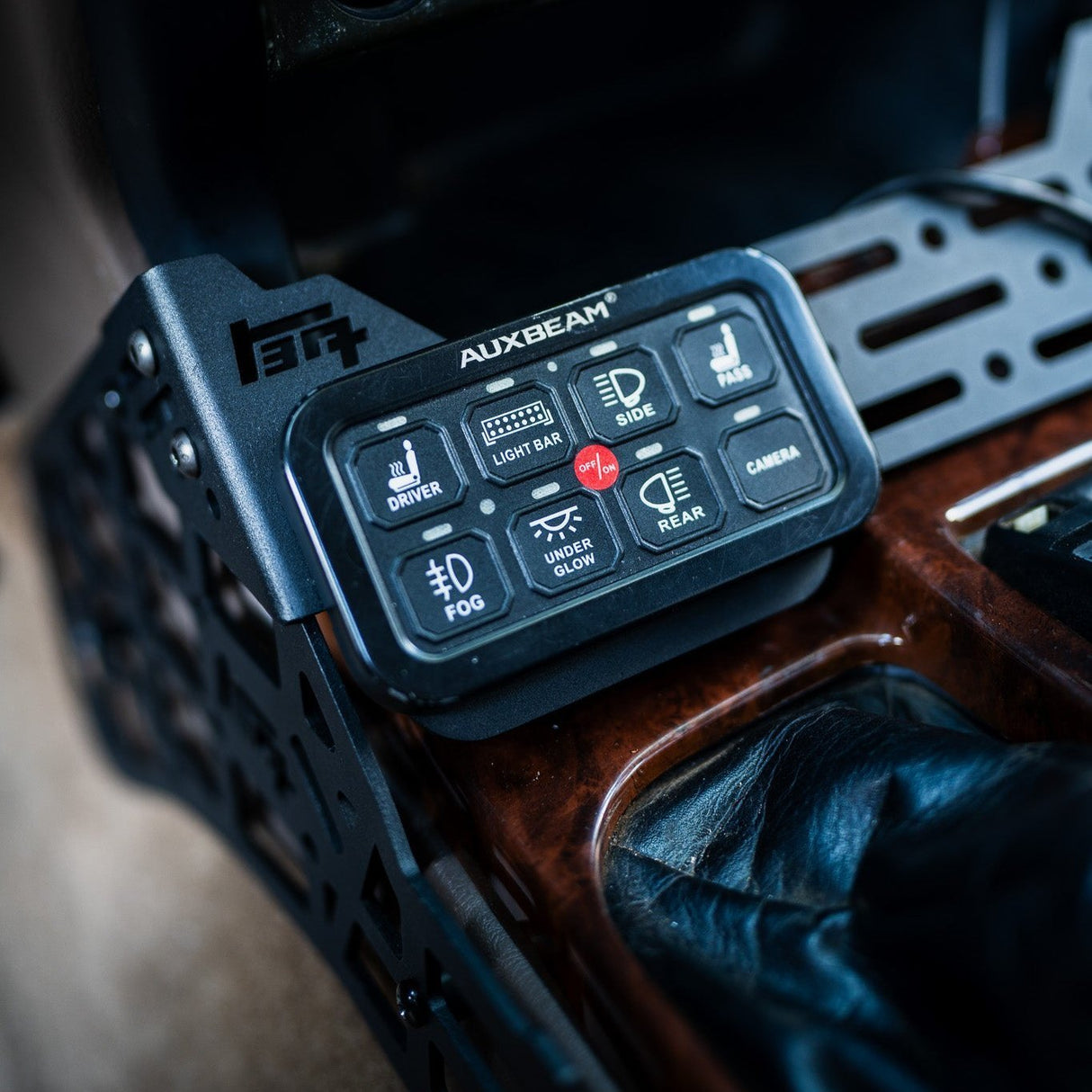 3rd Gen 4Runner Center Console Molle Panel 1996 - 2002 - Xtrusion Overland