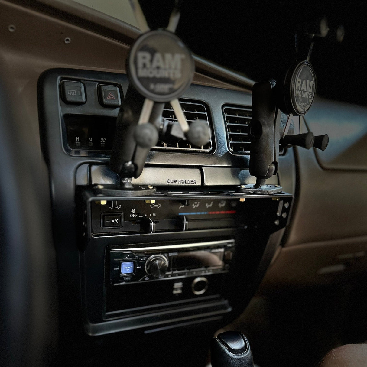 3rd Gen 4Runner Phone Dash Mount | Modular Accessory Mount (MAM) | (1996-2002) - Xtrusion Overland