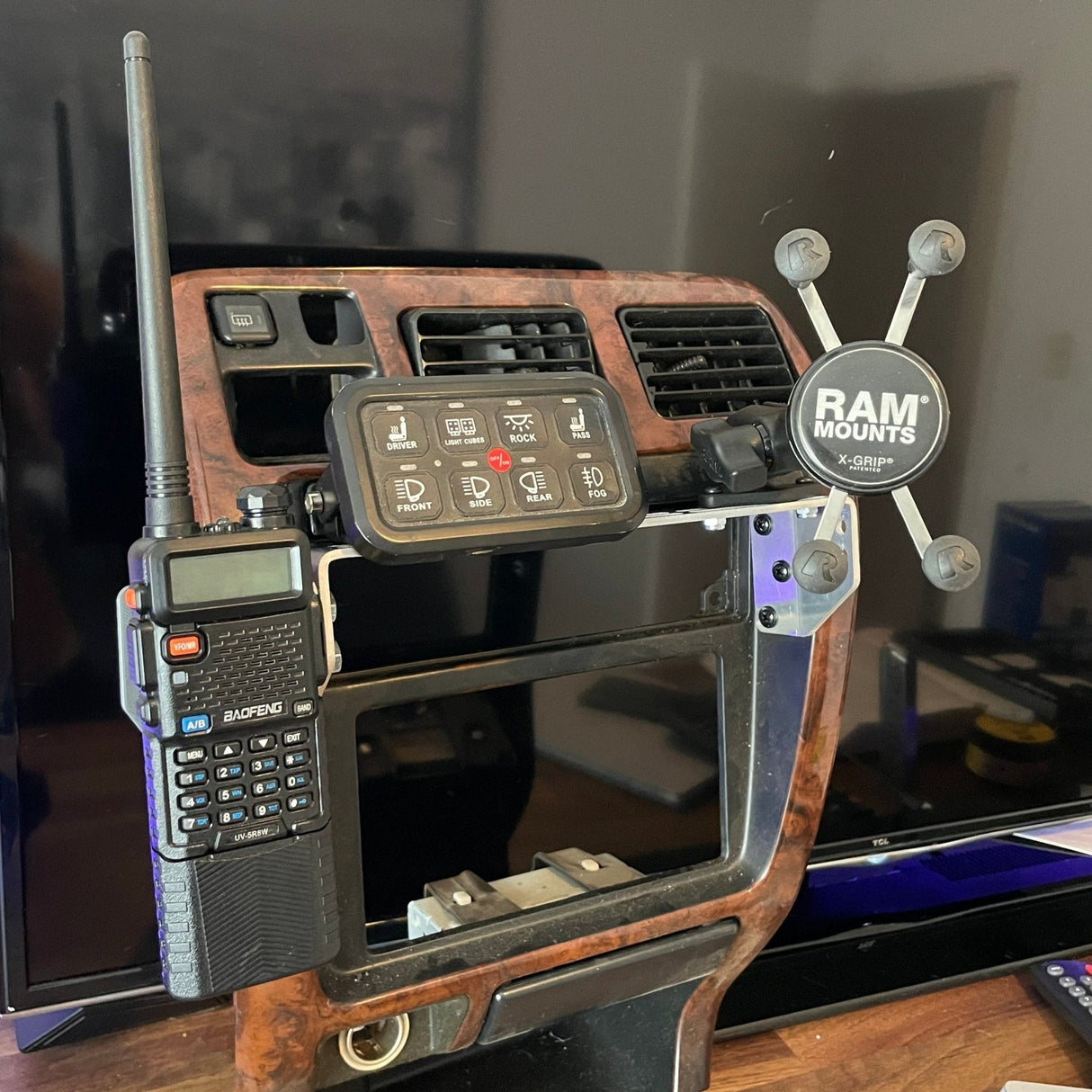 3rd Gen 4Runner Phone Dash Mount | Modular Accessory Mount (MAM) | (1996-2002) - Xtrusion Overland