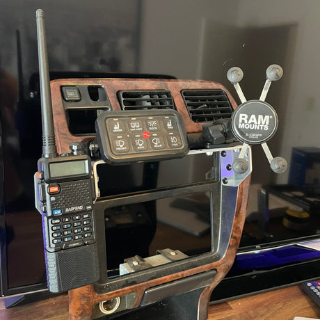 3rd Gen 4Runner Phone Dash Mount | Modular Accessory Mount (MAM) | (1996-2002) - Xtrusion Overland