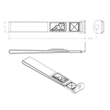 (3rd/4th GEN) Toyota 4Runner Rear Lift Gate Hatch Pull Assist Strap - Xtrusion Overland