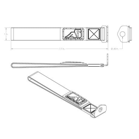 (3rd/4th GEN) Toyota 4Runner Rear Lift Gate Hatch Pull Assist Strap - Xtrusion Overland