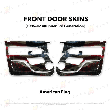 1996-2002 4Runner Door Skins