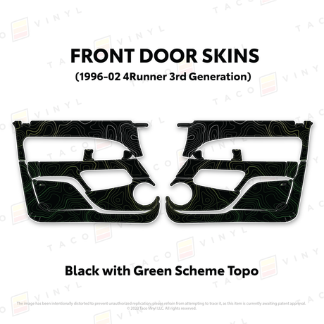 1996-2002 4Runner Door Skins