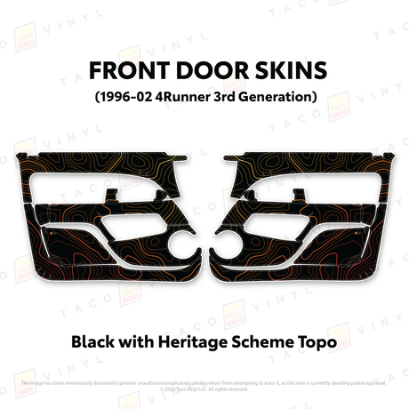 1996-2002 4Runner Door Skins