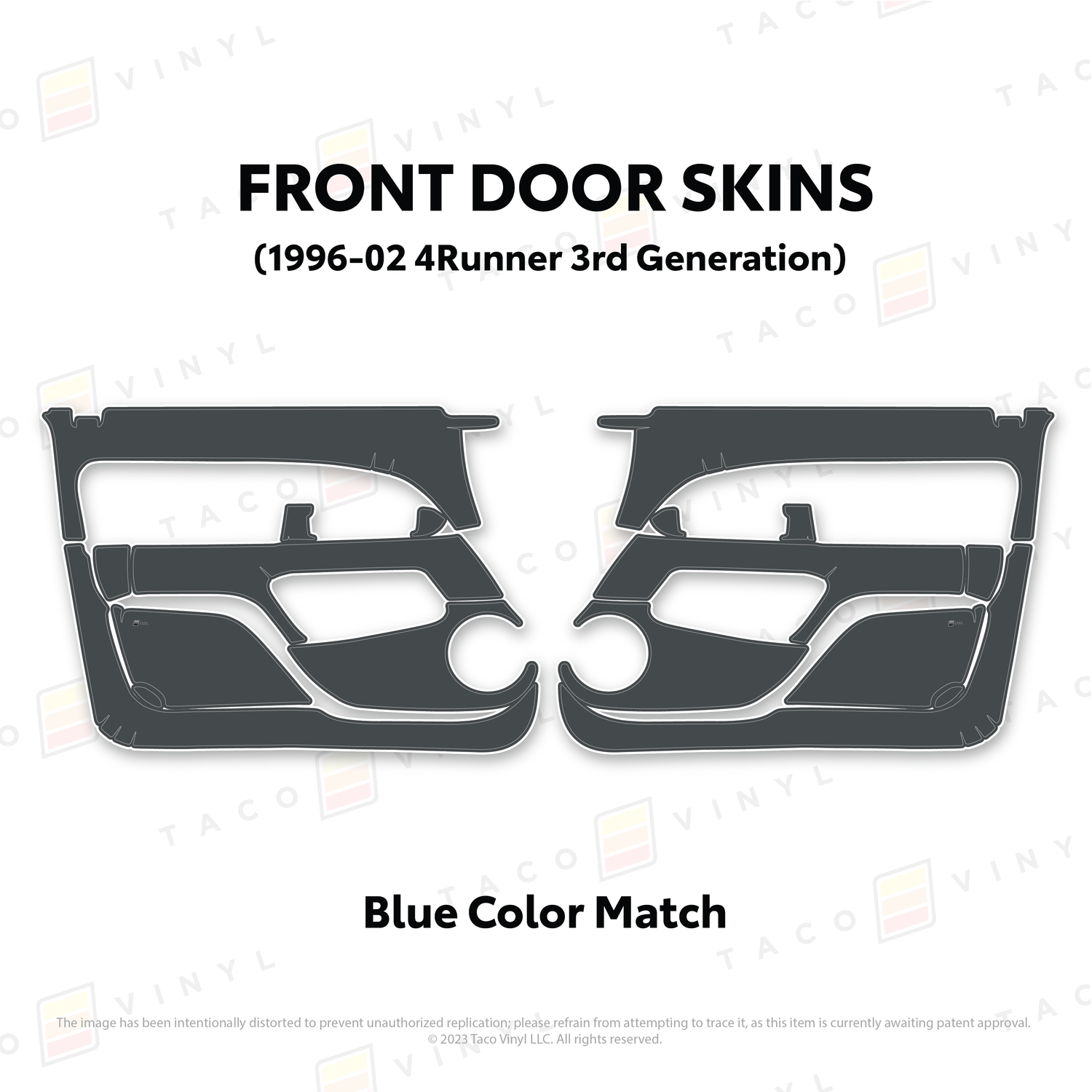 1996-2002 4Runner Door Skins