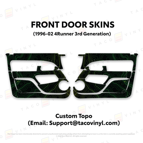 1996-2002 4Runner Door Skins