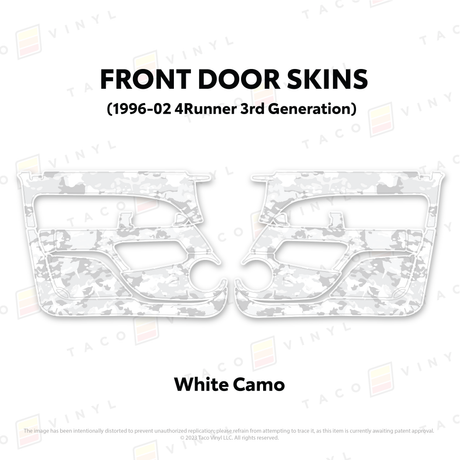 1996-2002 4Runner Door Skins
