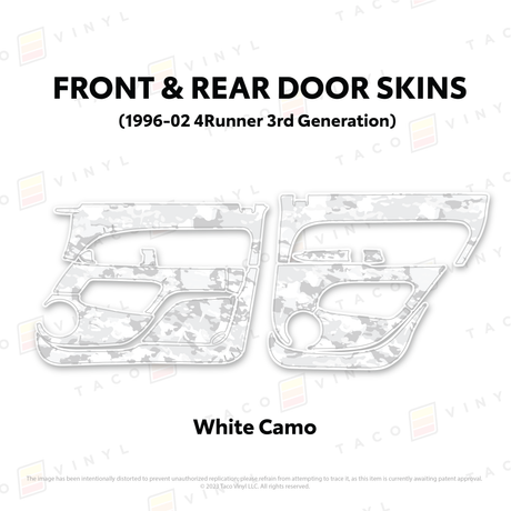 1996-2002 4Runner Door Skins