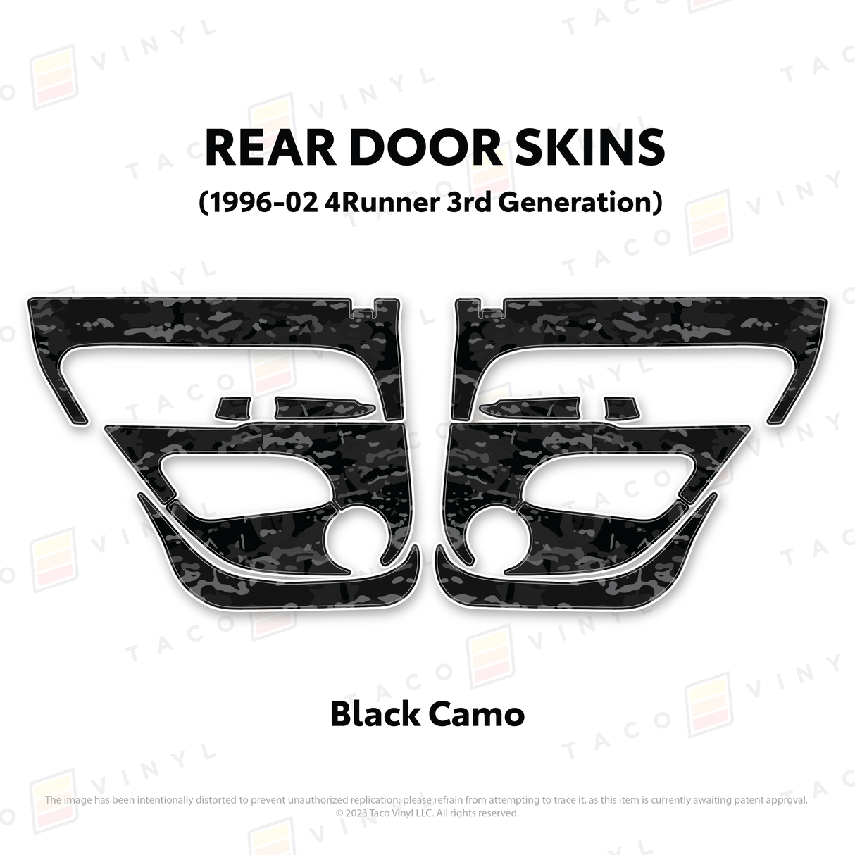 1996-2002 4Runner Door Skins