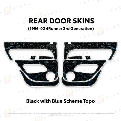 1996-2002 4Runner Door Skins