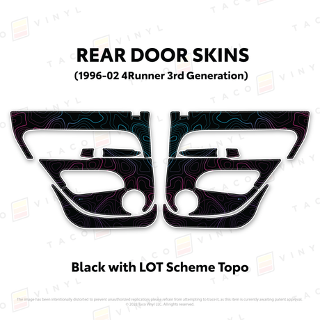 1996-2002 4Runner Door Skins