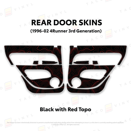 1996-2002 4Runner Door Skins